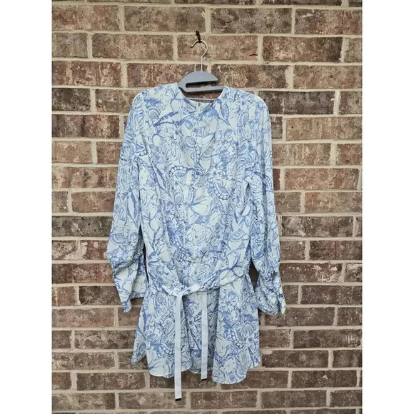 Tibi Isa Toile Short Shirtdress Size 2 - Picture 6 of 7